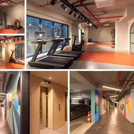 Warm Bright 2br Urban W/ Free Shuttle+parking #127 شقة