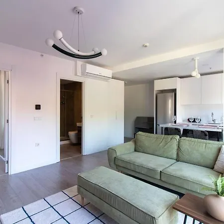 شقة Warm Bright 2br Urban W/ Free Shuttle+parking #127 اسطنبول